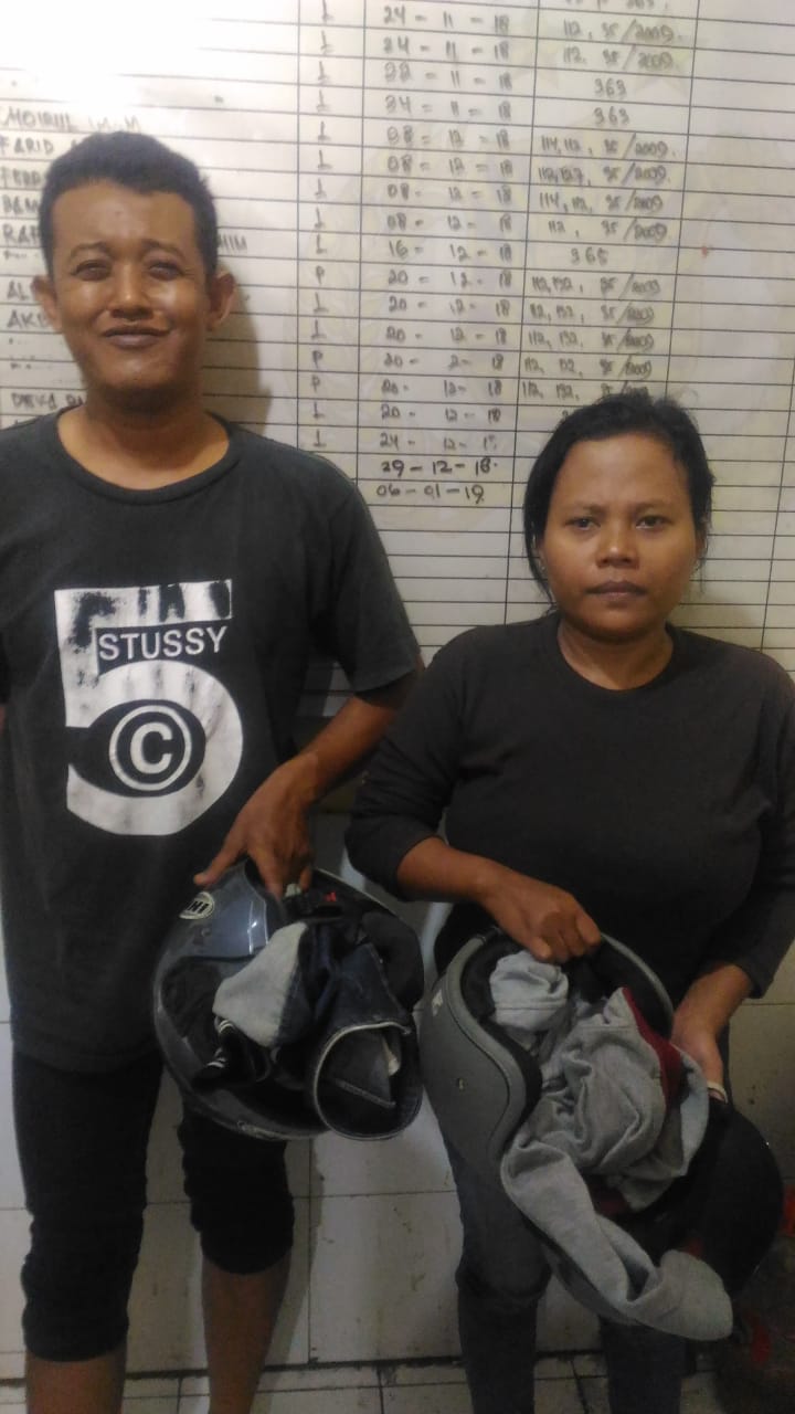 Gara-Gara Helm, Pasutri Ini Meringkuk Dalam Penjara.