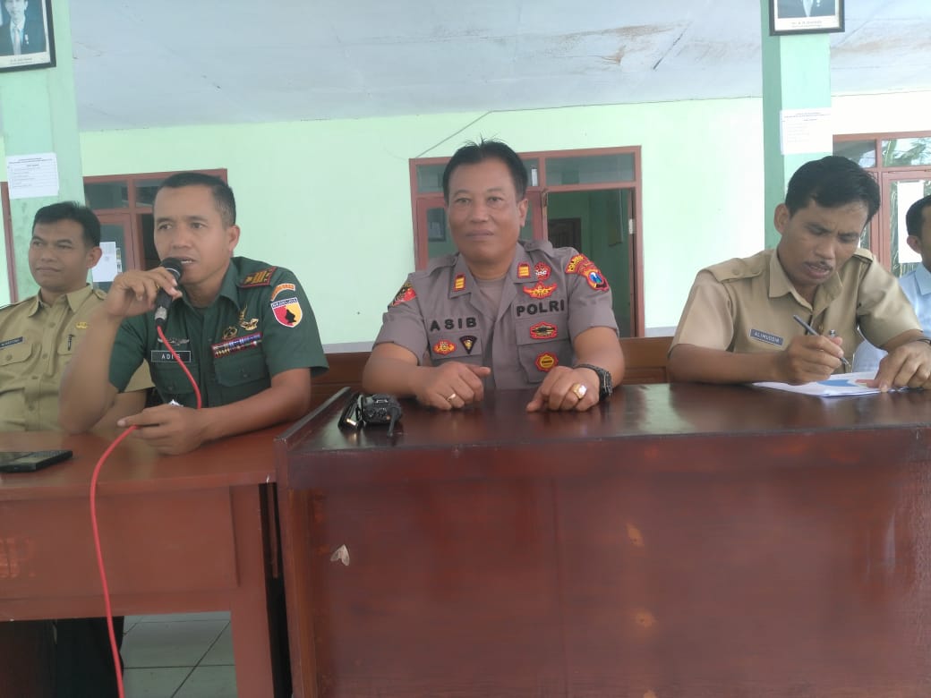 Paparan APBDes Desa Kejayan, Dihadiri Forum Kordinasi Pimpinan Kecamatan Pujer.