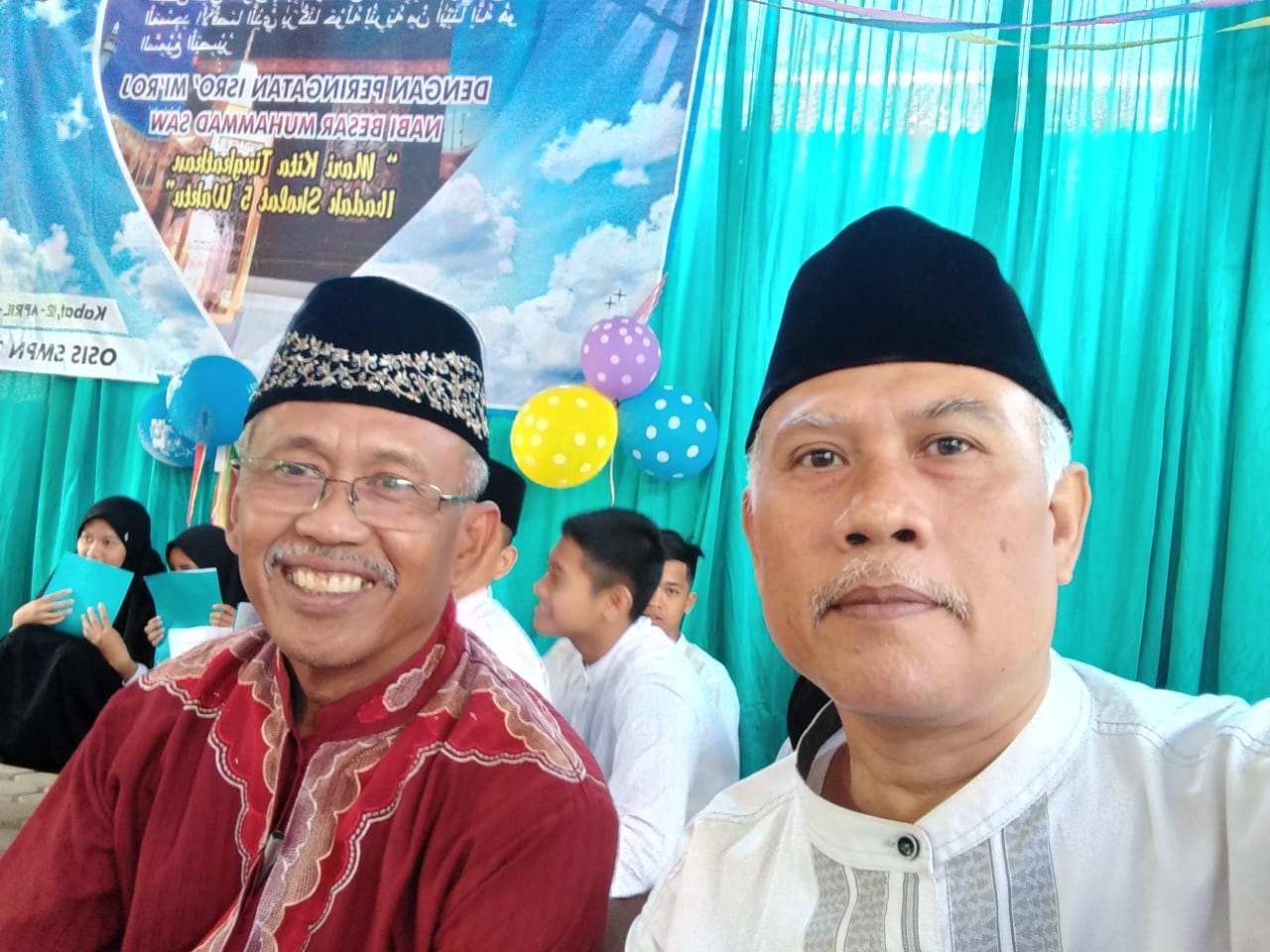 SMP Negeri 1 Kabat Banyuwangi, Peringati Isro Miroj