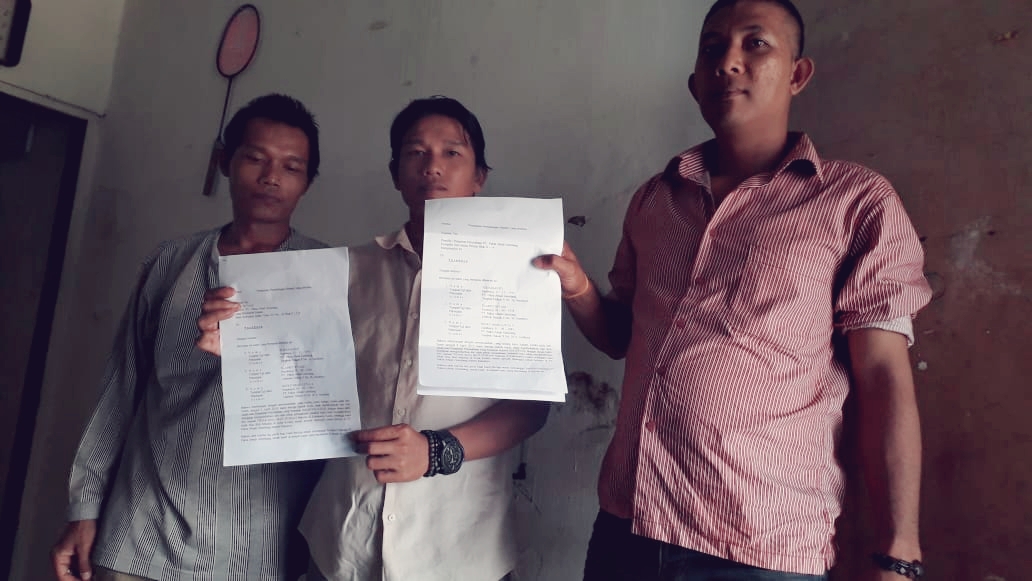 Percepat Pindah Tempat, di Duga PT Pakta Abadi Gemilang Abaikan Nasib 3 Karyawannya.