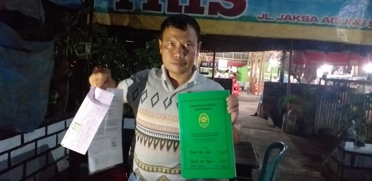 Di Pra Eksekusi Lahan Galih Subowo Menyatakan, Hutang Sebesar 980 Juta Tanpa Bunga, Saya Bukan Rentenir