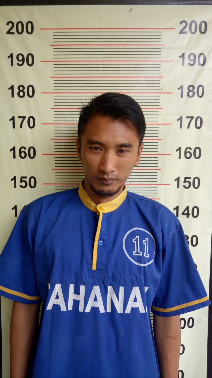 Kedapatan Bawa Sabu, DS di Bekuk Polisi.