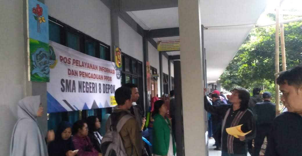 PPDB SMA N 8 Depok Quota Penerimaannya Disunat, Siswa Baru Juga Dimintai Sumbangan Rp. 8 Juta.