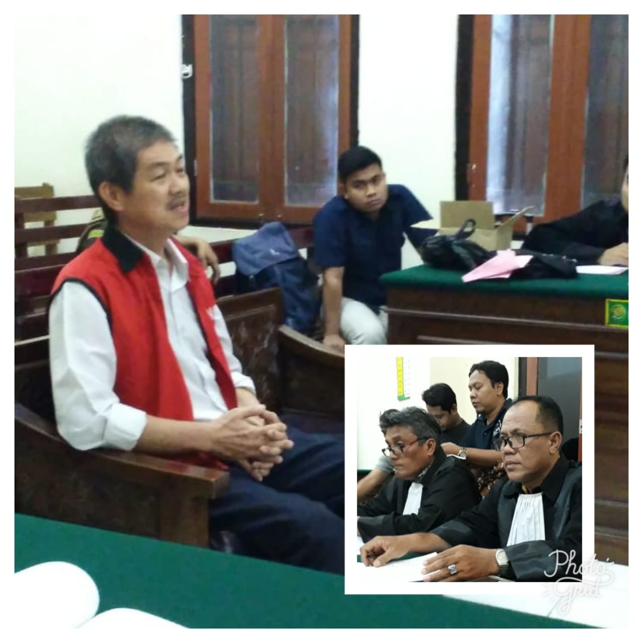 Terkesan Berbelit, Pemilik 30.04 Gram Sabu Ditegur Majelis Hakim.