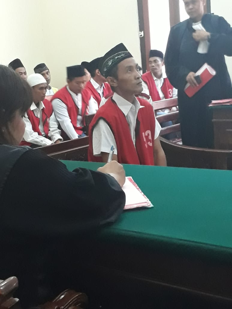 Kedapatan Miliki Sabu, Gundul Arek Menanggal di Tuntut 6 Tahun Penjara.