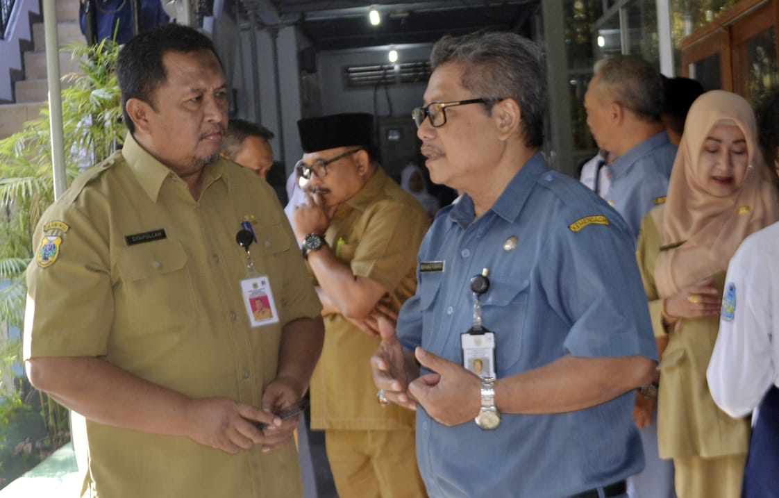 Kunjungi Bekas Sekolah, Sekda Syaifullah Motivasi Siswa, Jangan Berhenti Wujudkan Mimpi.