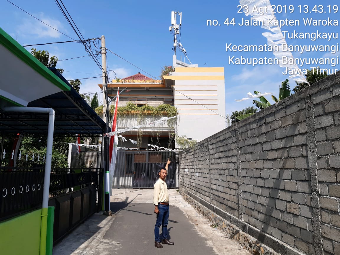 Laskar Desak Satpol PP Banyuwangi, Tertibkan Tower BTS Tak Berijin.