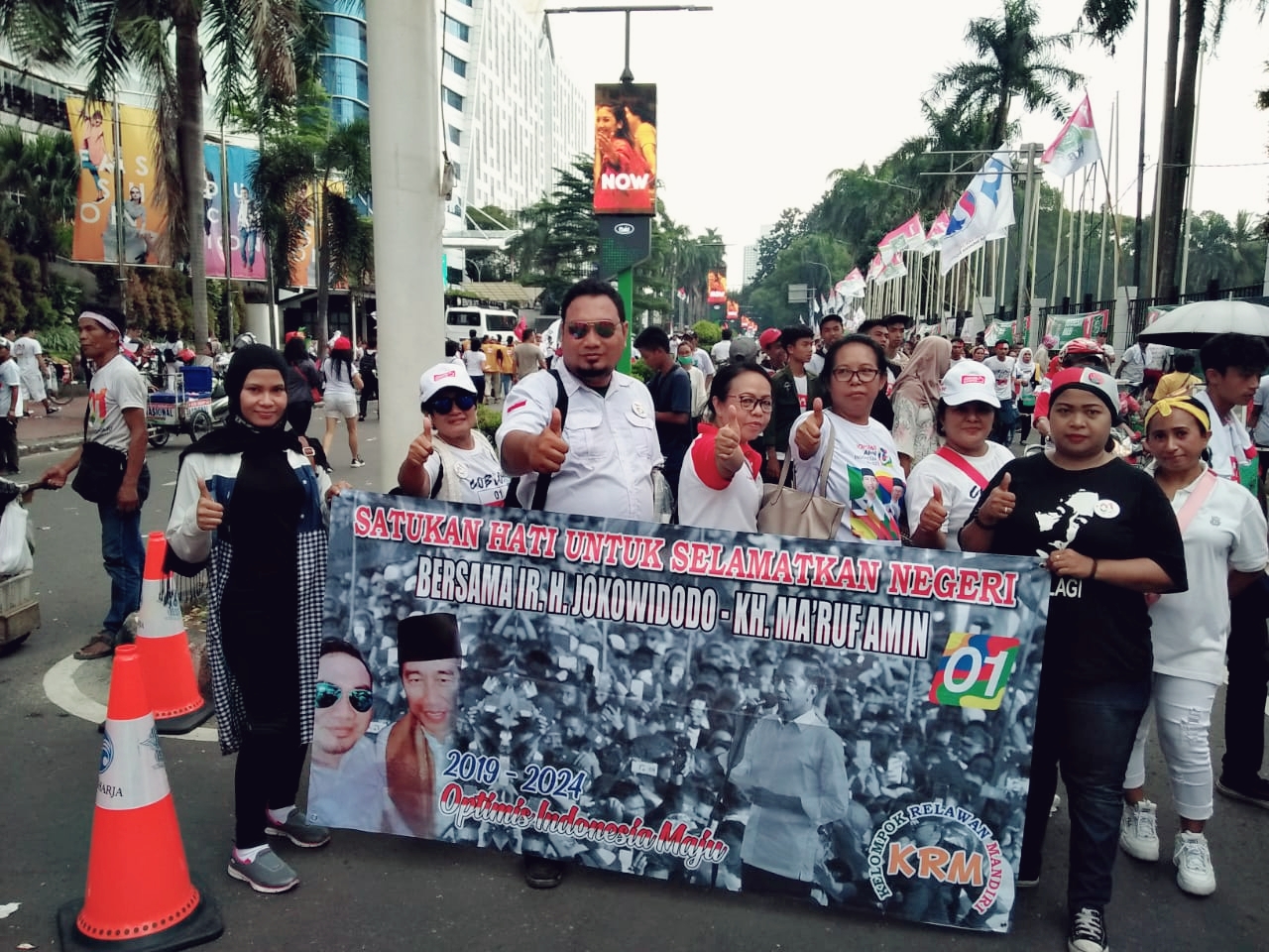 Kelompok Relawan Mandiri"KRM" Siap Kawal Jokowi Hingga Pelantikan.