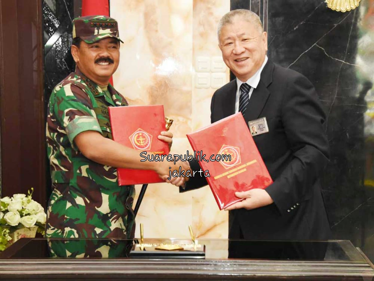 Mabes TNI Kerja Sama Dengan Yayasan Budha Tzu Chi Indonesia, di Bidang Bencana Alam dan Sosial Kemanusiaan.