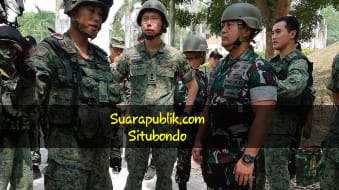 Latihan Bersama TNI Dengan Singapore Army, Resmi Ditutup Oleh Kasad Jendral TNI Andika dan Chief Of Singapore Army Major General Goh Si Huo