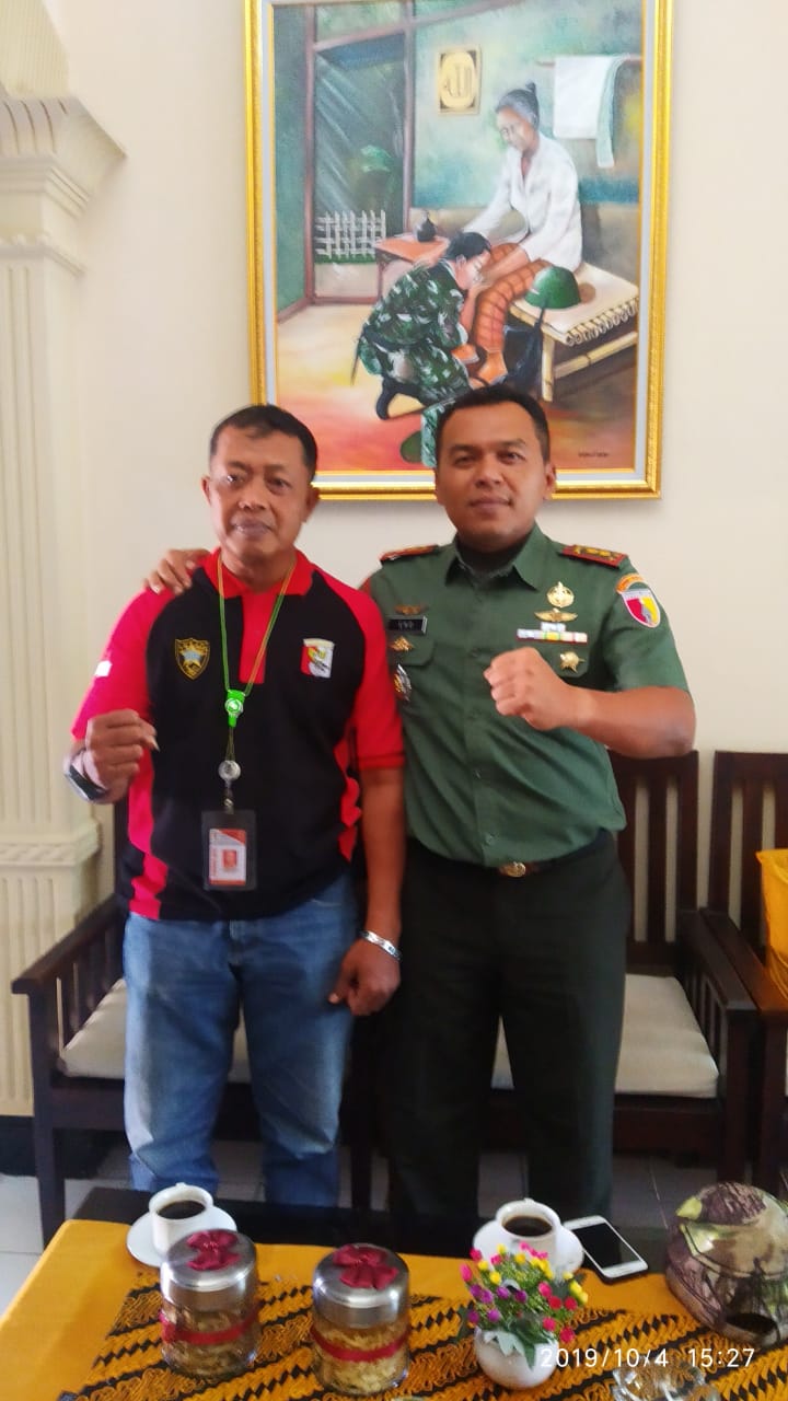 LSM Cobra dan Beberapa Awak Mudia, Silahturahmi Dengan Dandim 0825 Banyuwangi.