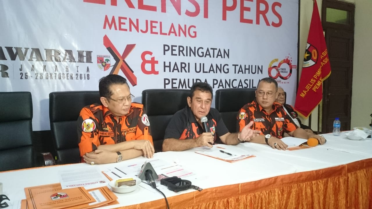 Pemuda Pancasila Ingin Sinergikan Program Organisasi Dengan Program Jokowi-Makruf.