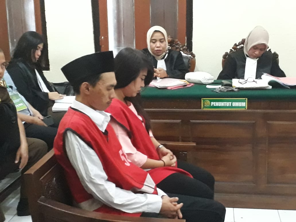 Miliki 42 Poket Sabu, Sepasang Kekasih Ini di Hukum 6 Tahun Penjara.