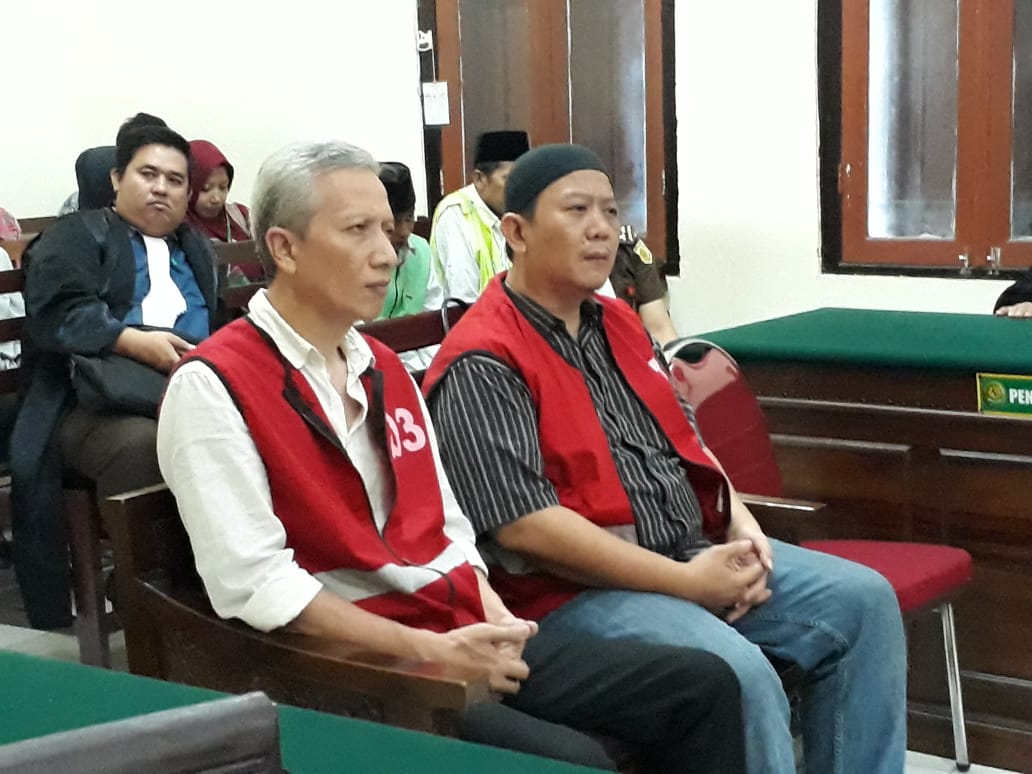 2 Petinggi CV. Surya Gemilang Bahagia Persada, di Vonis Percobaan.