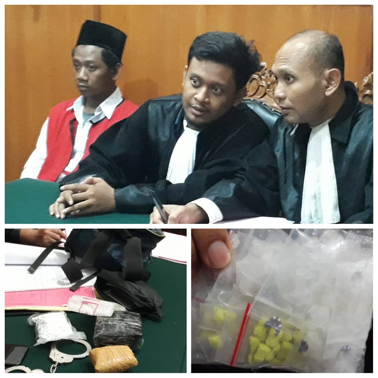 BD Narkoba Jaringan Lapas Porong, Diancam Pasal Berlapis.
