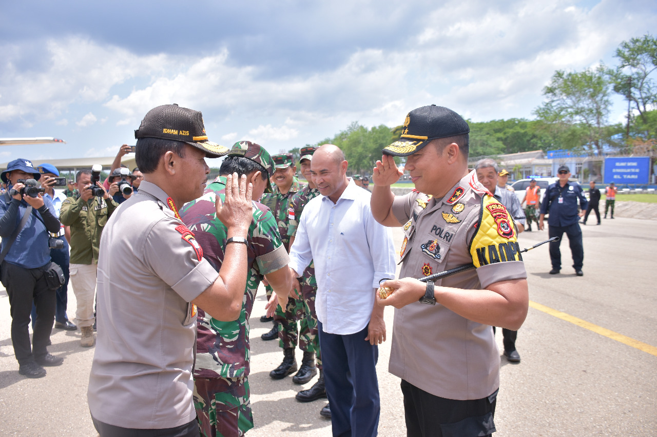 Panglima TNI Didampingi Kapolri, Lakukan Kunjungan Kerja ke NTT