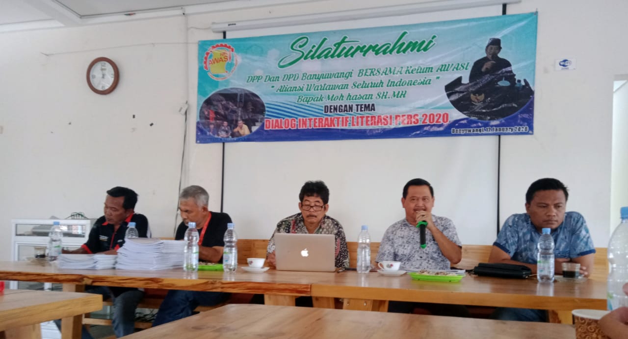 Pimpinan Awasi Pusat, Datang Gelar Dialog Dengan Dpd Awasi Banyuwangi