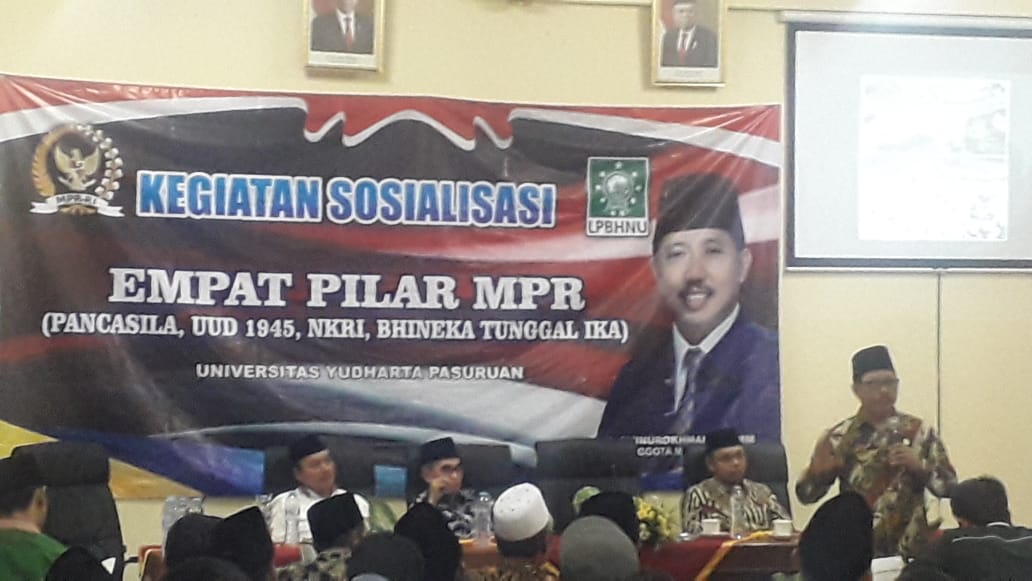 Sosialisasi 4 Pilar Kebangsaan, Ini Pesan Anggota DPR RI Aminurokhman