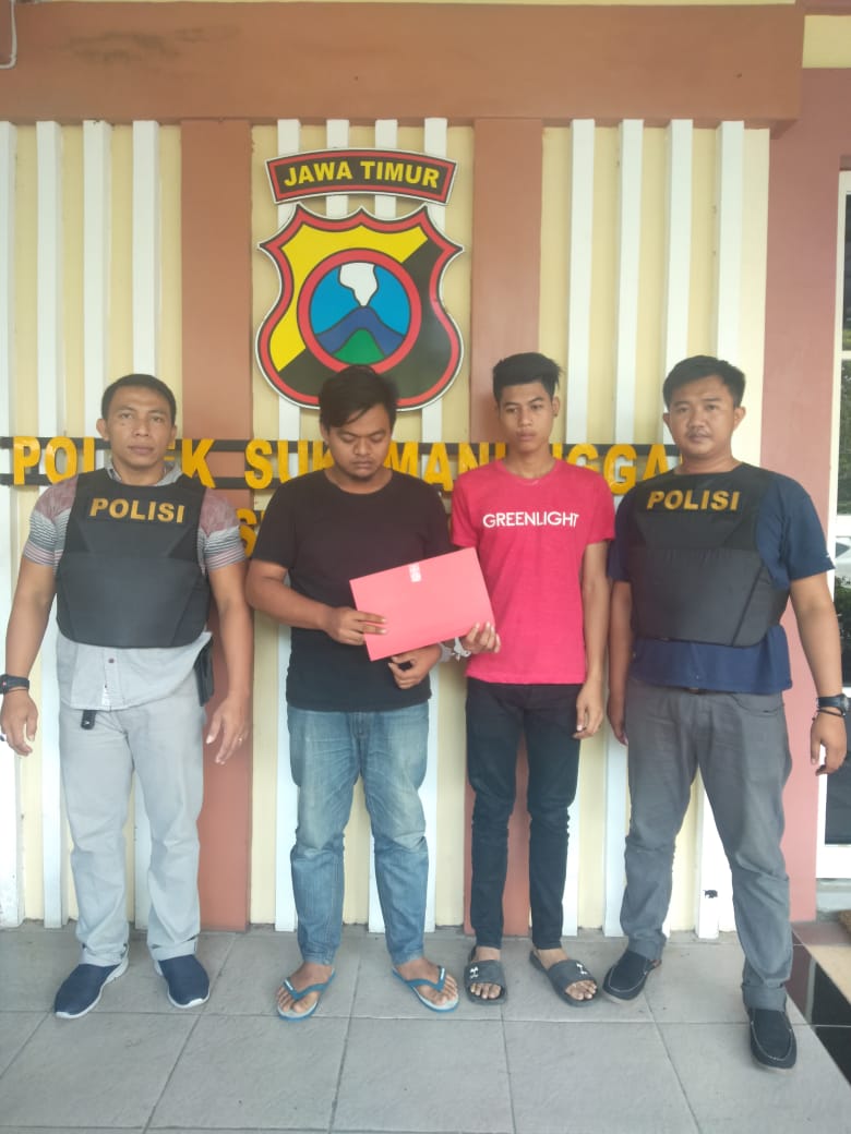 Kedapatan Bawa Sabu, 2 Warga Gresik Dijebloskan Penjara.