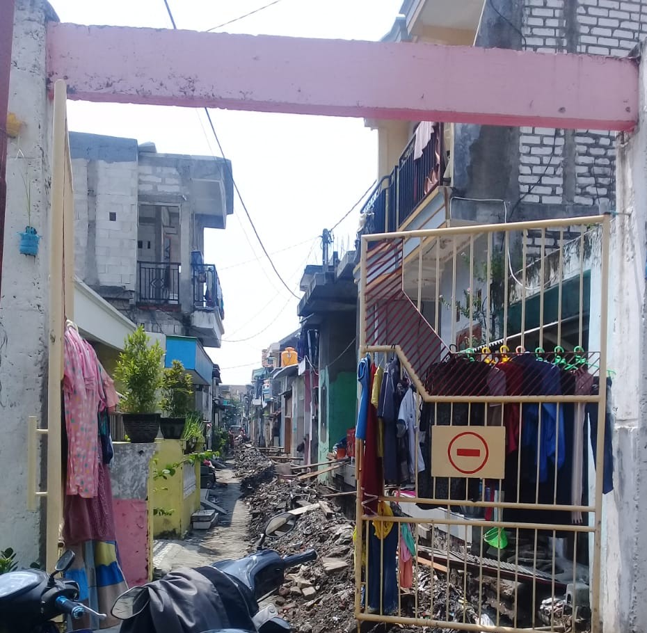 Proyek Ratusan Juta Milik Pemkot Surabaya, Tanpa Papan Nama..