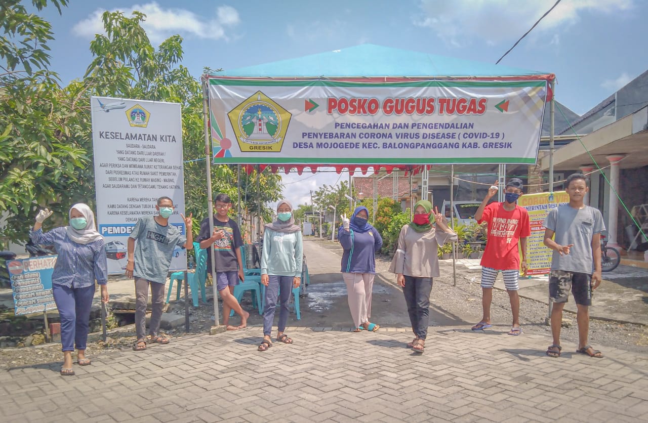 Kartar Putra Gede Mojogede, Siap Cegah Penyebaran Virus Covid-19.