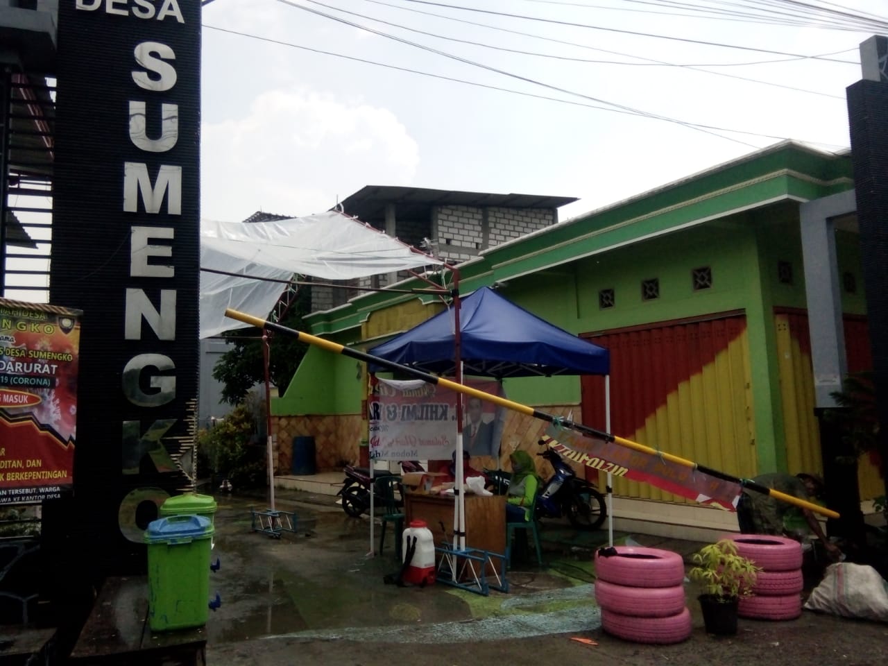 Desa Sumengko Sortir Pendatang, Untuk Cegah Covid-19.