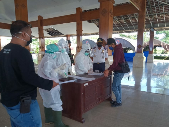 19 Pekerja Migran Indonesia "PMI", Pulang Kampung Ke Blitar.