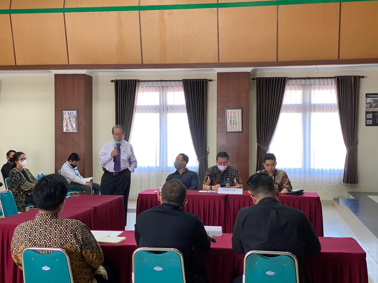 Proposal Perdamaian Ditolak, Penundaan Kewajiban Pembayaran Utang PT. Prima Lima Tiga Kandas.