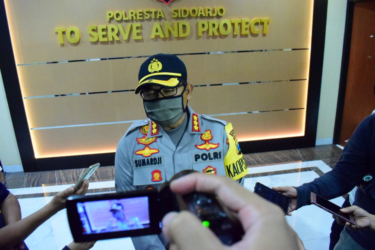 Pelanggar PSBB Jilid Dua di Sidoarjo, Akan Dikenakan Sangsi Sosial.