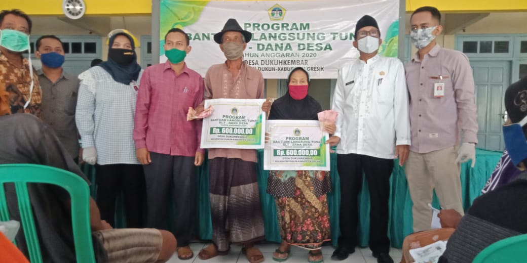 Bantuan Langsung Tunai Dampak Covid, Bergulir Pada 118 Warga Desa Dukuh Kembar.