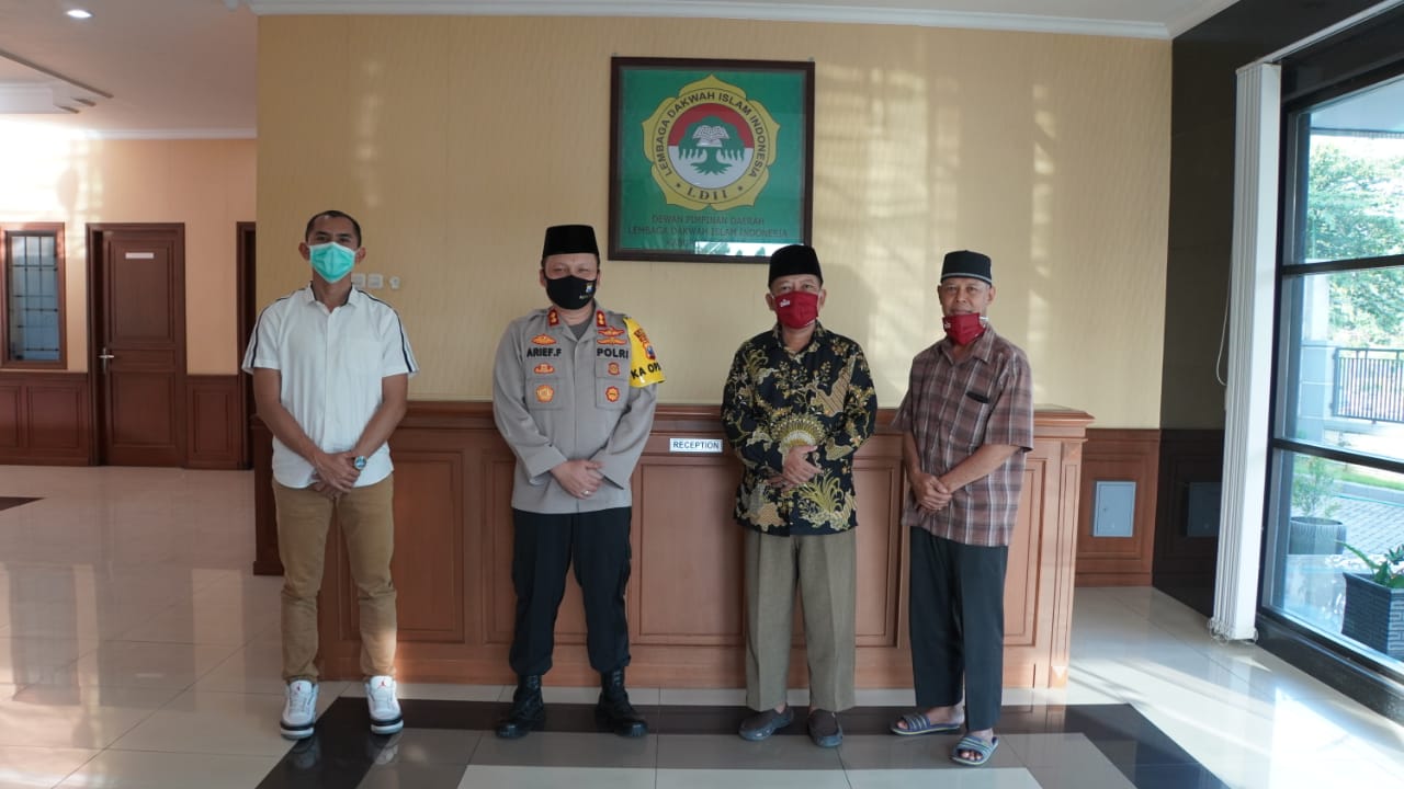 Kapolres Gresik, Silahturahmi ke Kantor LDII.