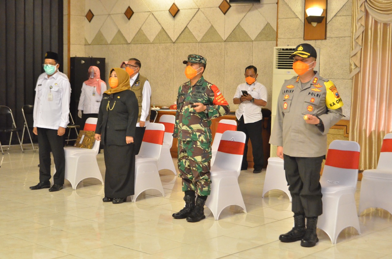 Kapolres Gresik, Hadiri Pelantikan Sekdakab Gresik