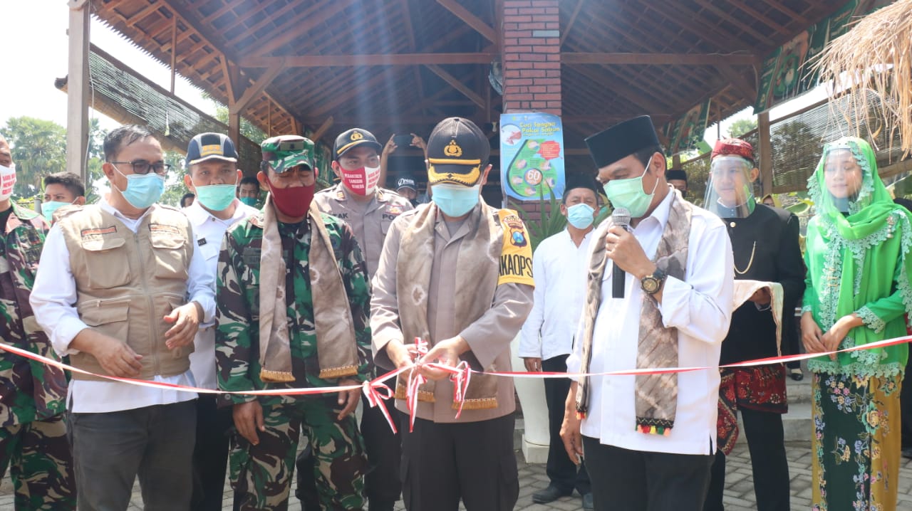 Wakapolres Gresik, Resmikan Wisata Tangguh Semeru Lontar Sewu.