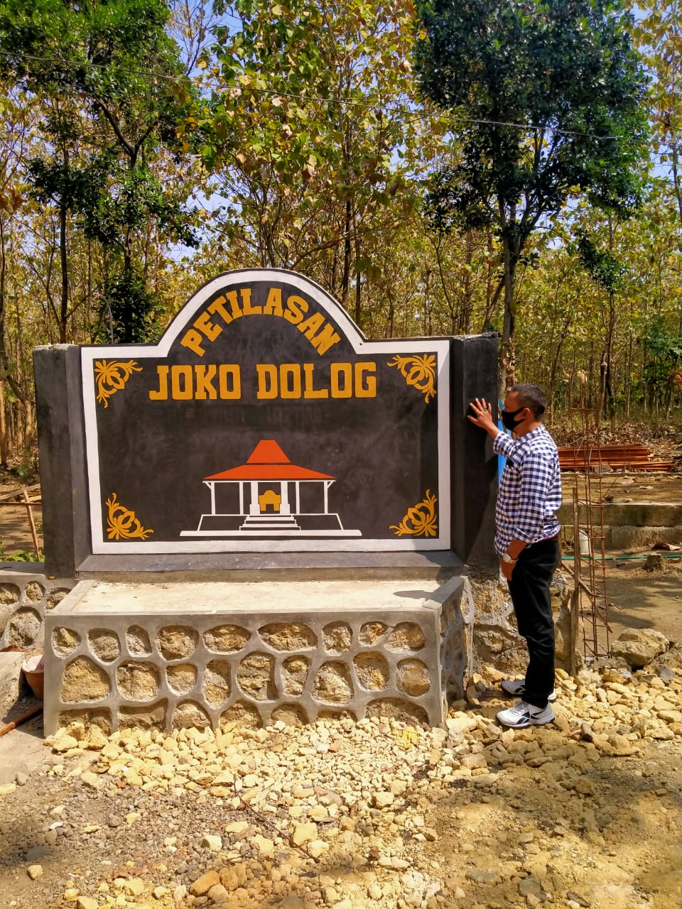 Ingin Genjot PAD, Pemdes Sumberdadi Siap Kembangkan Wisata Religi Petilasan Joko Dolog.