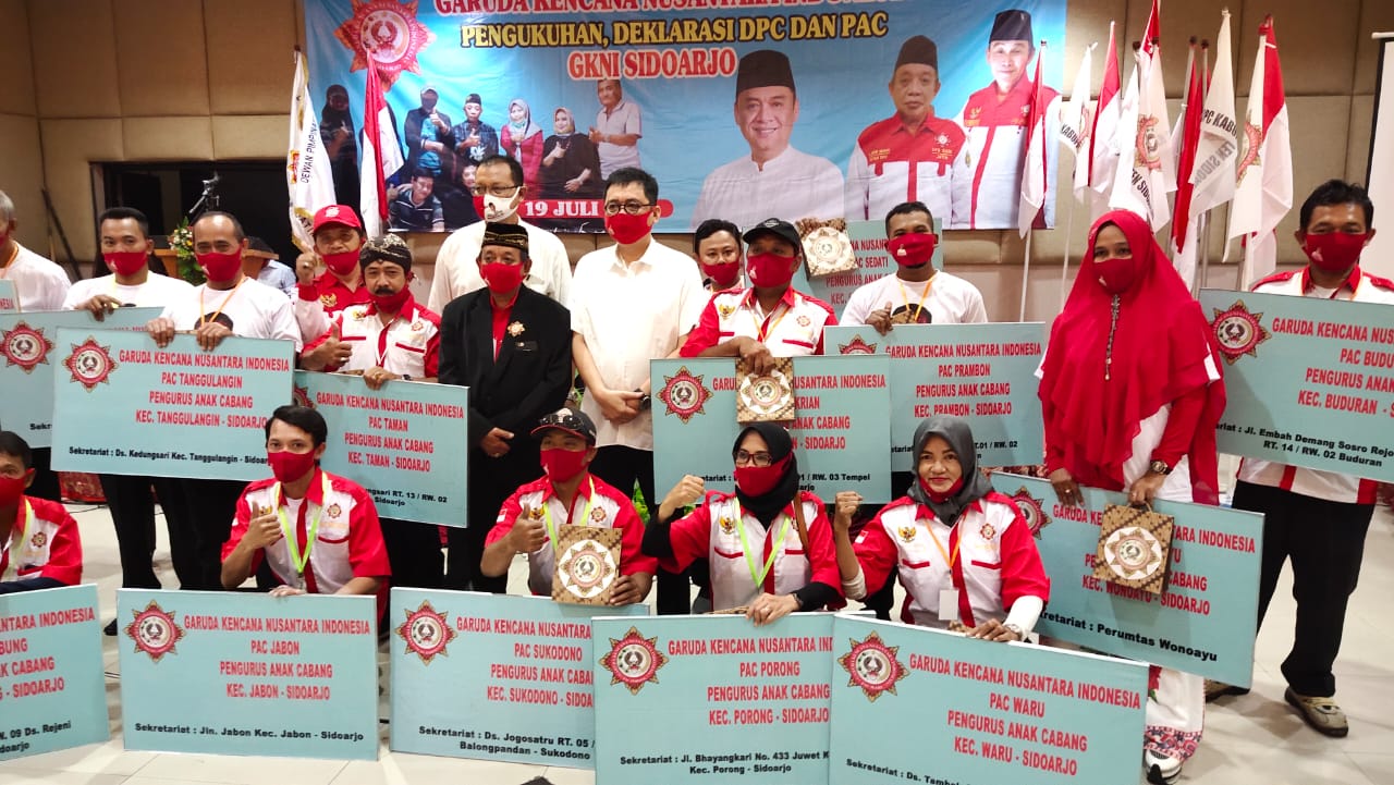 Didukung Penuh GKNI, Ini Alasan Mas Kelana Maju Pilbup Sidoarjo.