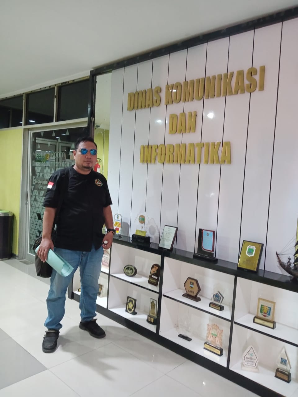 Tower Yang Dikeluhkan Warga Kalisari, Dilaporkan Garad ke Dinas Infokom dan Cipta Karya.