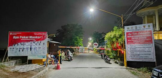 Pemerintah Desa Tambak Beras, Terus Terapkan Protokol Kesehatan.