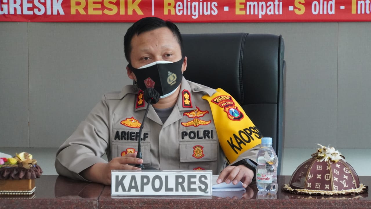 Jaga Kondusifitas, Kapolres Gresik Jalin Silahturrahim Dengan Kodim 1807, Disnaker, Apindo dan Sekber SP-SB Kabupaten Gresik.