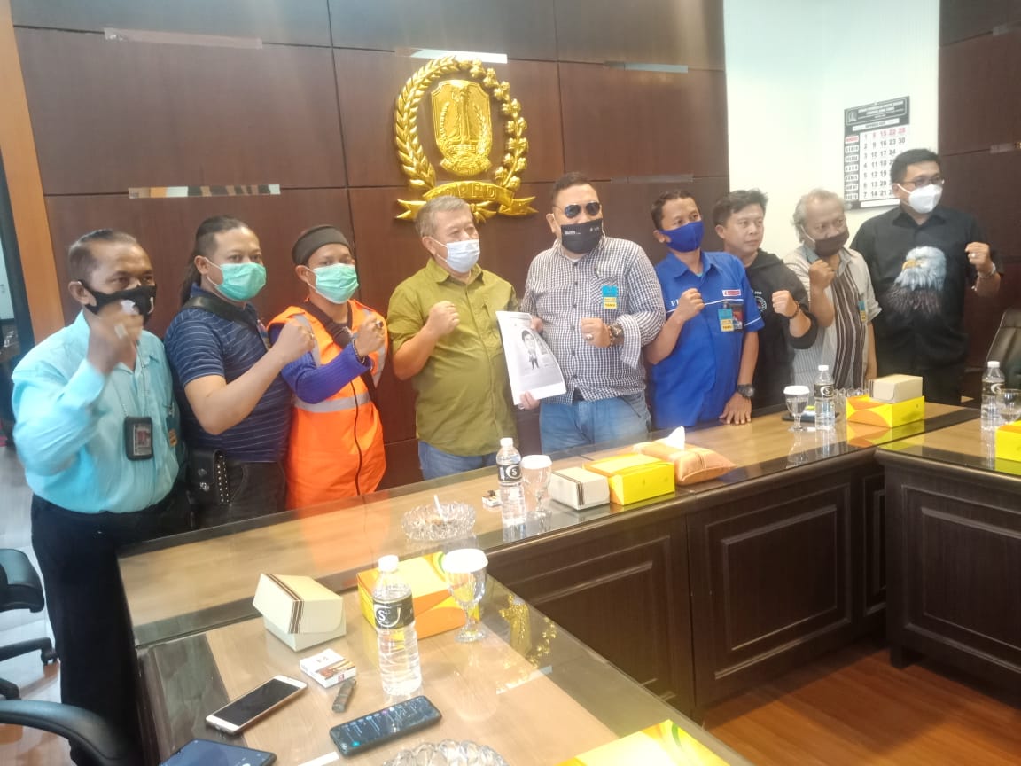 Ketua DPRD Jatim Terima Calon Pengurus DPD PJI-Demokrasi Jatim.