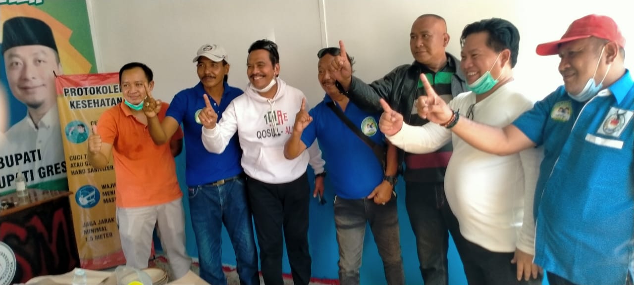 Relawan Mandiri Siap Menangkan Pasangan Q-A. di Pilkada Gresik.