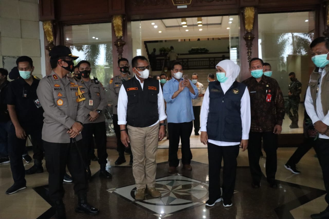 Jelang Pilbup 2020, Gubernur Jatim Kunker ke Gresik.