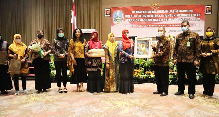 Wujudkan Jatim Harmoni, Bakesbang Linmas Jatim Jalin Kemitraan dengan Ormas &amp; LSM.