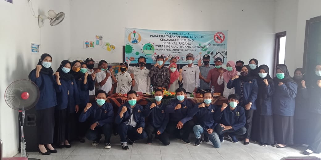 Mahasiswa PGRI Adi Buana, Lakukan KKN di Kalipadang Benjeng.