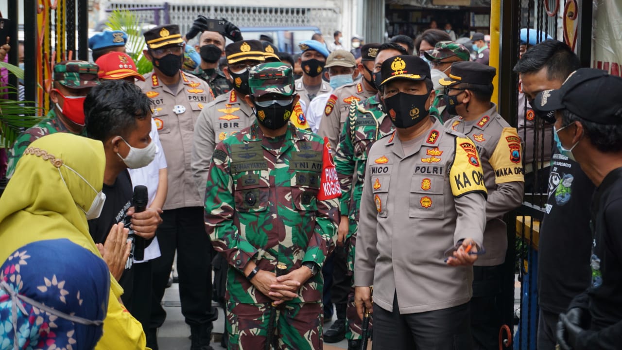 Kunjungi Kampung Tangguh Semeru, Kapolda Jatim Beri Motivasi Warga Perangi Covid-19