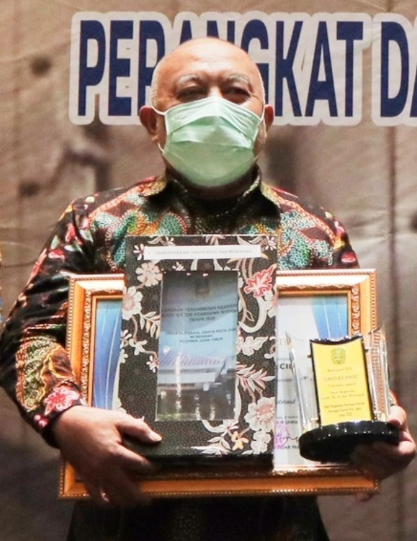Mantap! Dinas Koperasi Usaha Kecil dan Menengah, Raih Penghargaan OPD Pengelola Kearsipan Internal Kategori Sangat Baik 2020