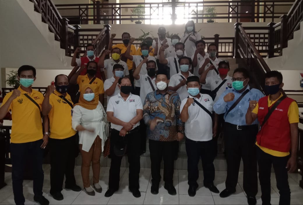 LSM T-KPK, Audensi Dengan Wakil Bupati Gresik