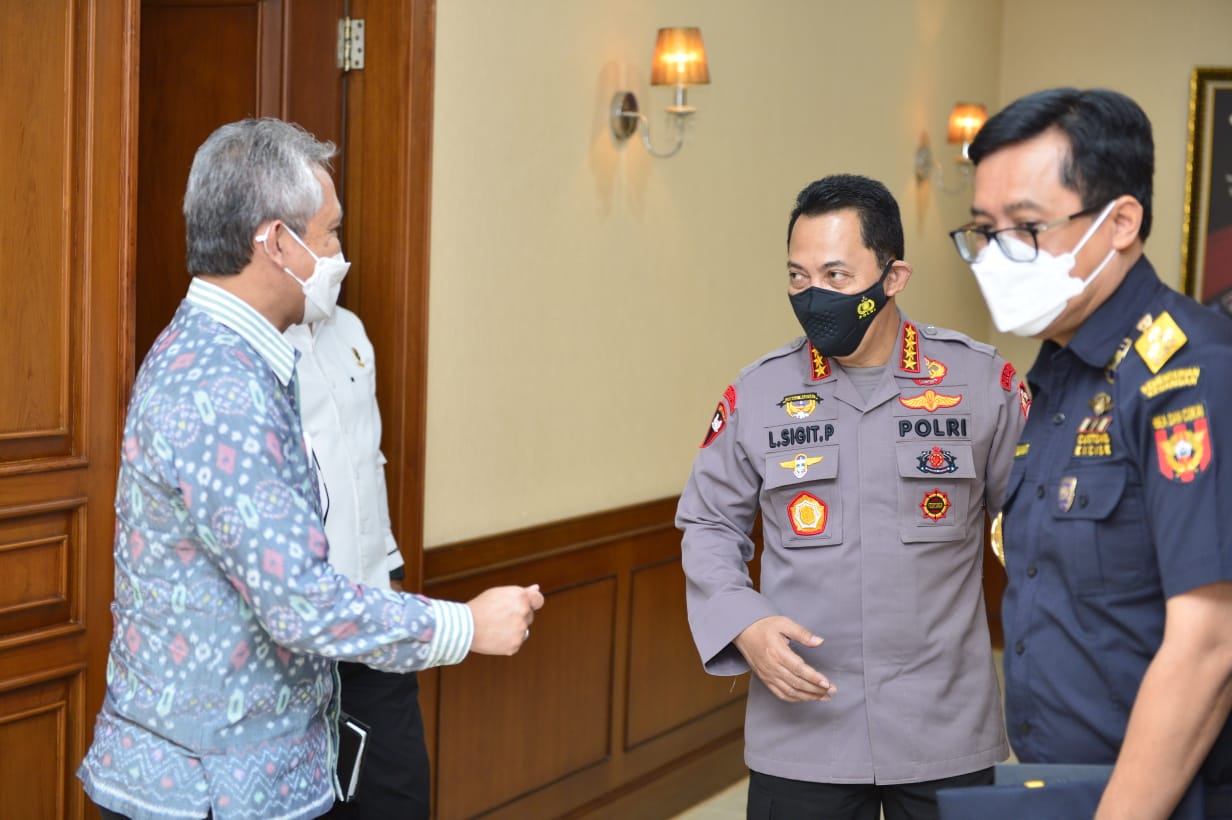 Sowan ke Kapolri, Dirjen Bea Cukai Minta Dukungan Naika PNBP