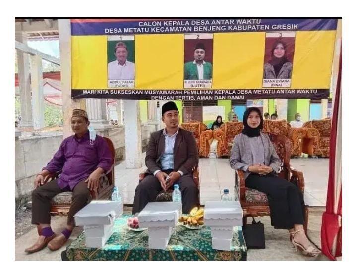 Diana Eviana Sukses Terpilih Sebagai Kades, Hasil Musyawarah PAW Desa Metatu