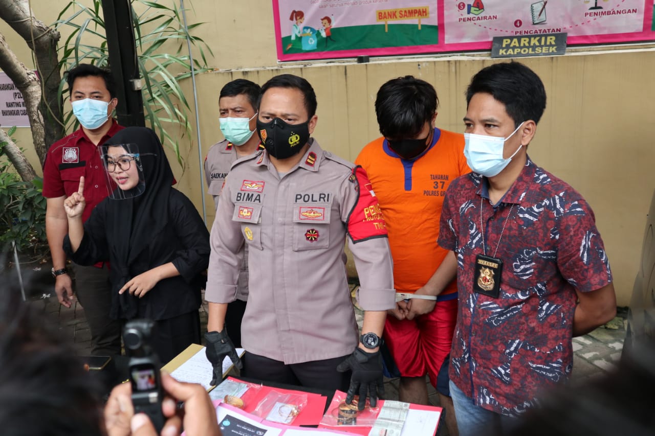 Selebgram Gresik Bobol Rumah Kliennya, Hasil Kejahatan Buat Gaya Hidup dan Bayar Hutang