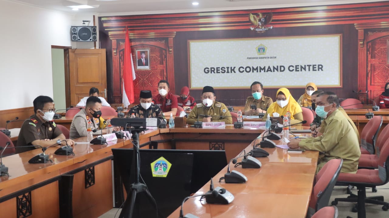 Berkat Sinergitas Semua Pihak, Trend Covid-19 Menurun, Kapolres Gresik: Jangan Sampai Terlena